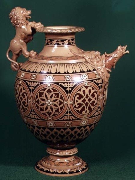 Staffordshire Ewer, kiállítva 1862 (kerámia) alkotó: English School