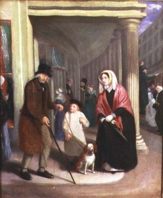 A vak koldus alkotó: English School