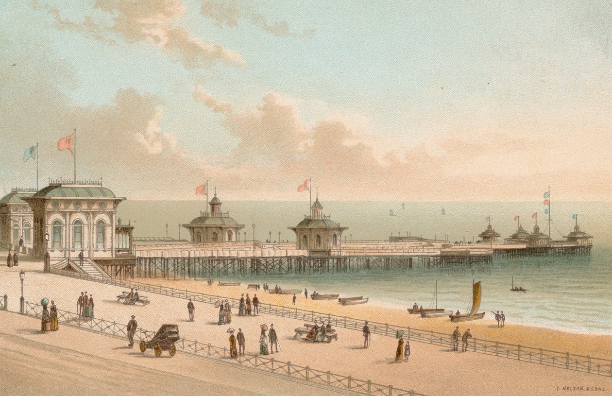 A West Pier - Brighton alkotó: English School