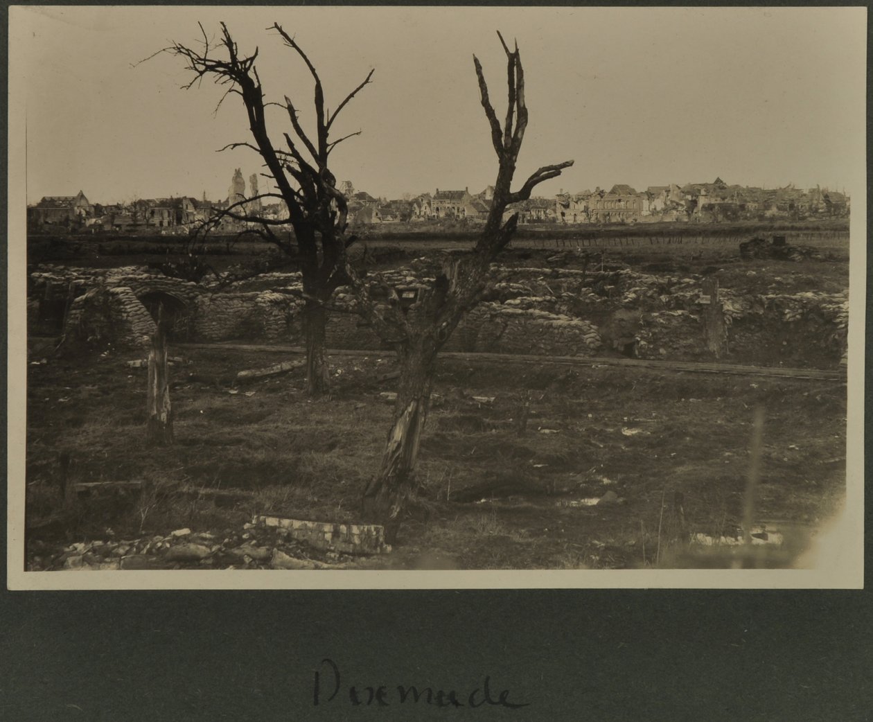 Dixmude, 1916-1919 körül alkotó: English Photographer