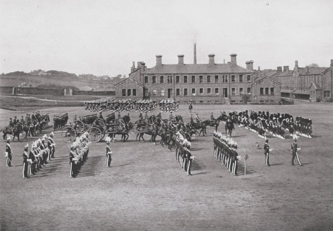 Glasgow: Maryhill Barracks (f/w fotó) alkotó: English Photographer