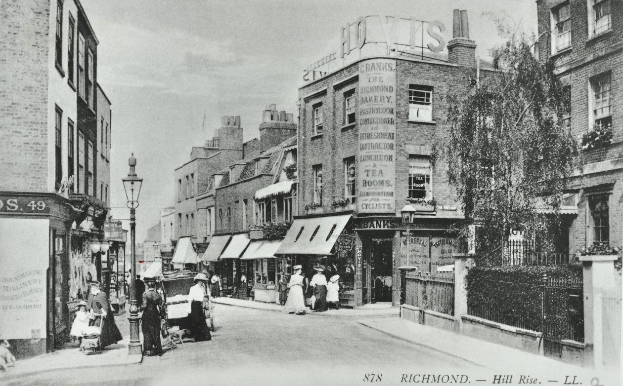Hill Rise, Richmond: általános nézet, 1895 alkotó: English Photographer