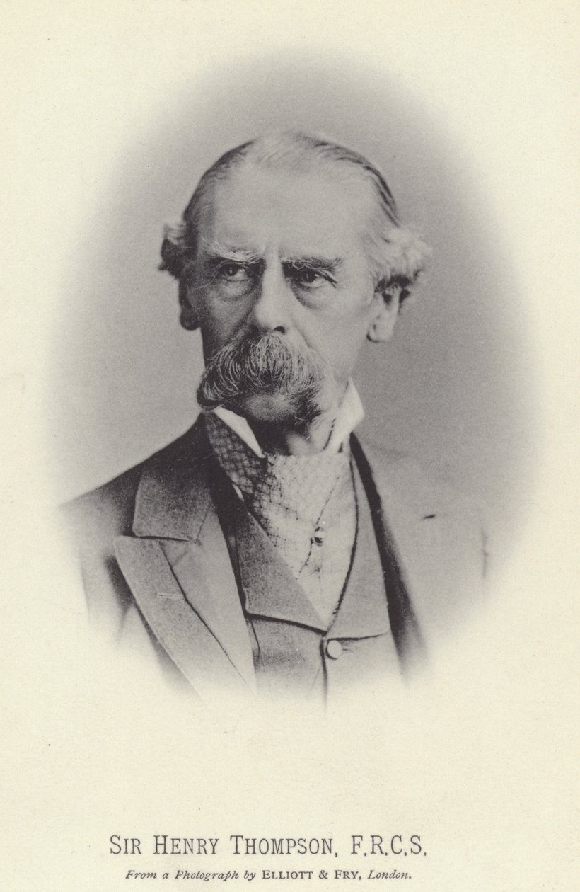 Sir Henry Thompson, FRCS (fekete-fehér fotó) alkotó: English Photographer