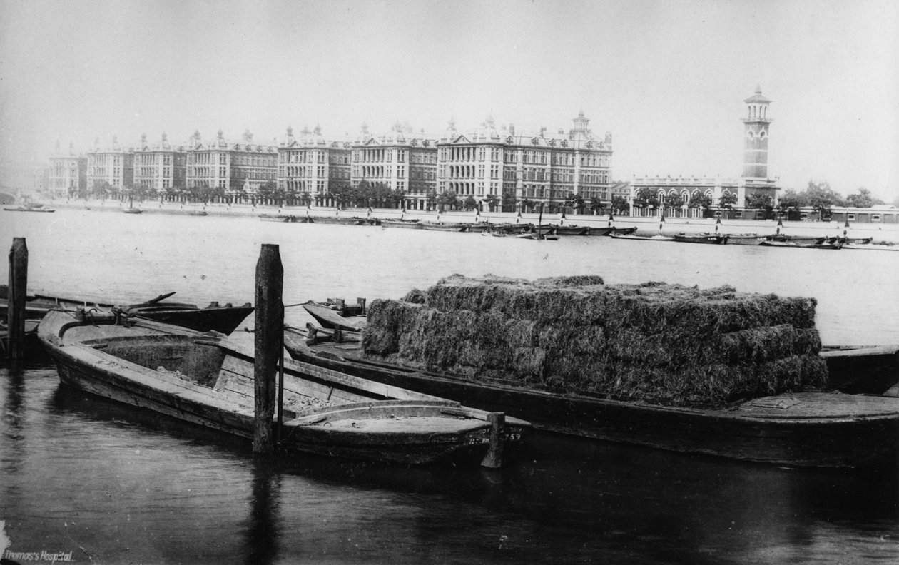 Szent Tamás Kórház, Albert Embankment, késő XIX alkotó: English Photographer