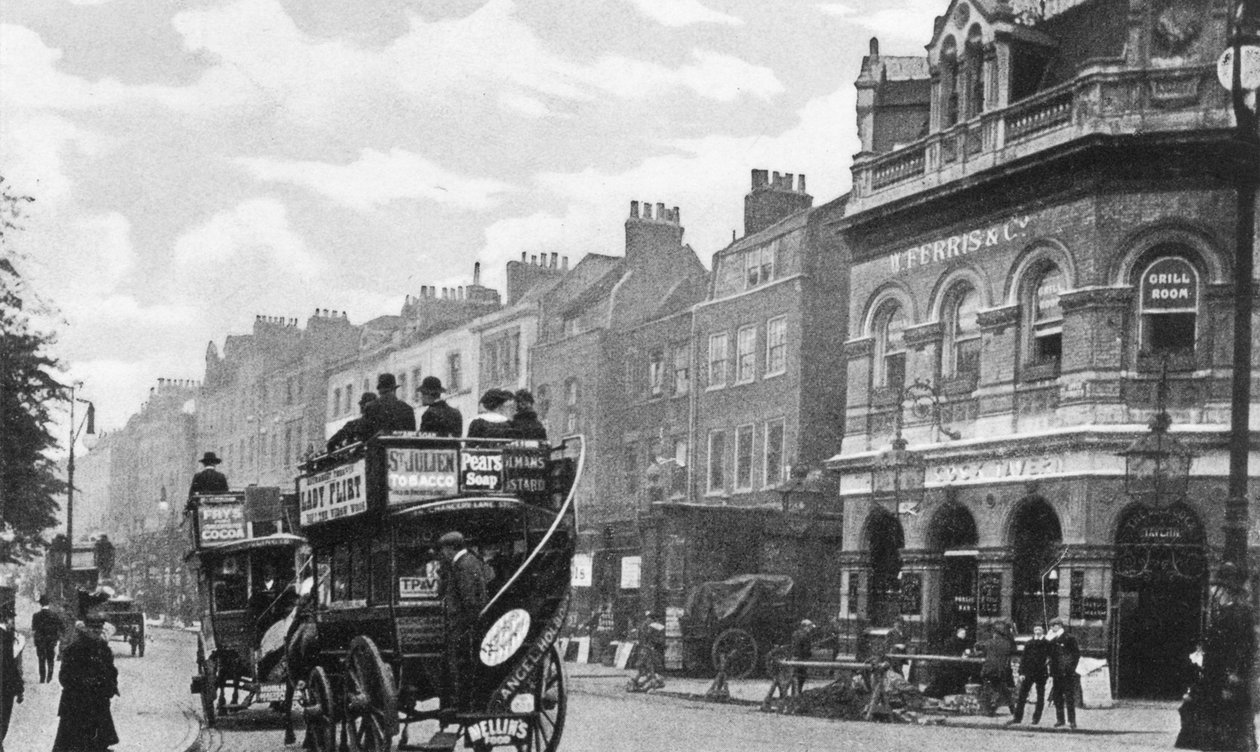 The Cock Tavern, Highbury, 1900 körül alkotó: English Photographer