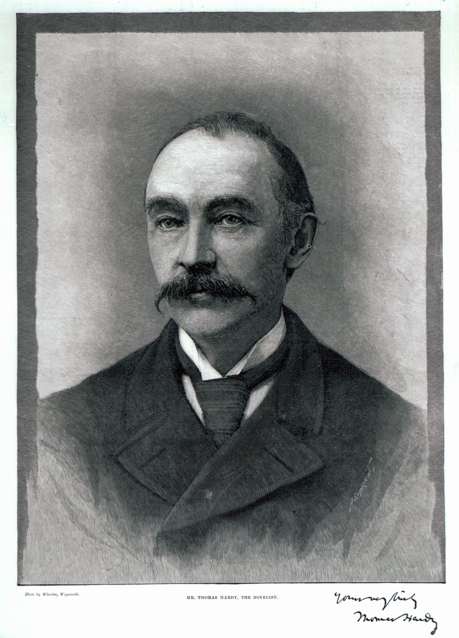 Thomas Hardy, 1892 alkotó: English Photographer