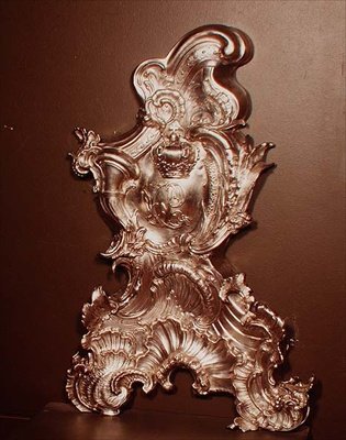 Andiron, Philip Jacob Drentwelt, 1747-49 (ezüst) alkotó: English School