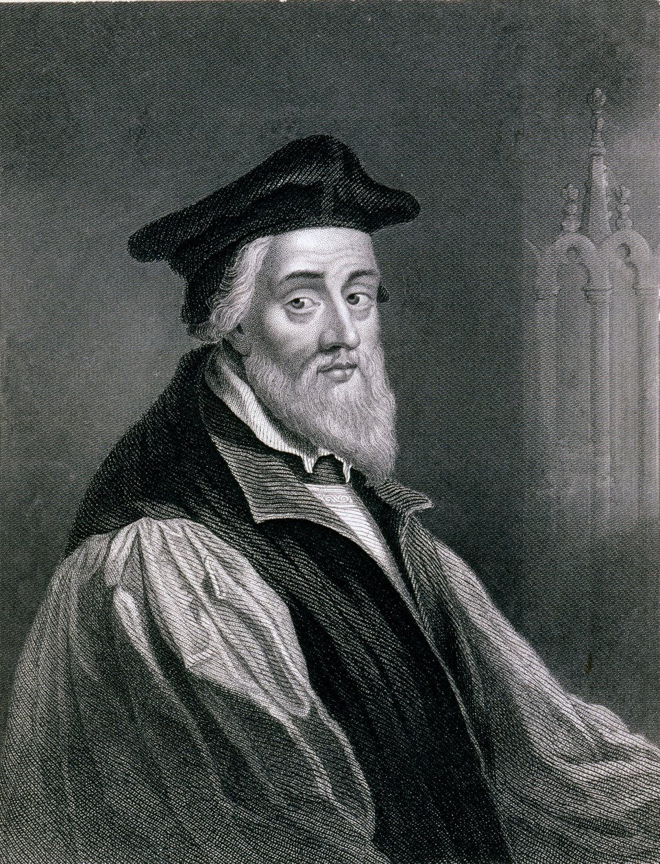 Ridley püspök alkotó: English School