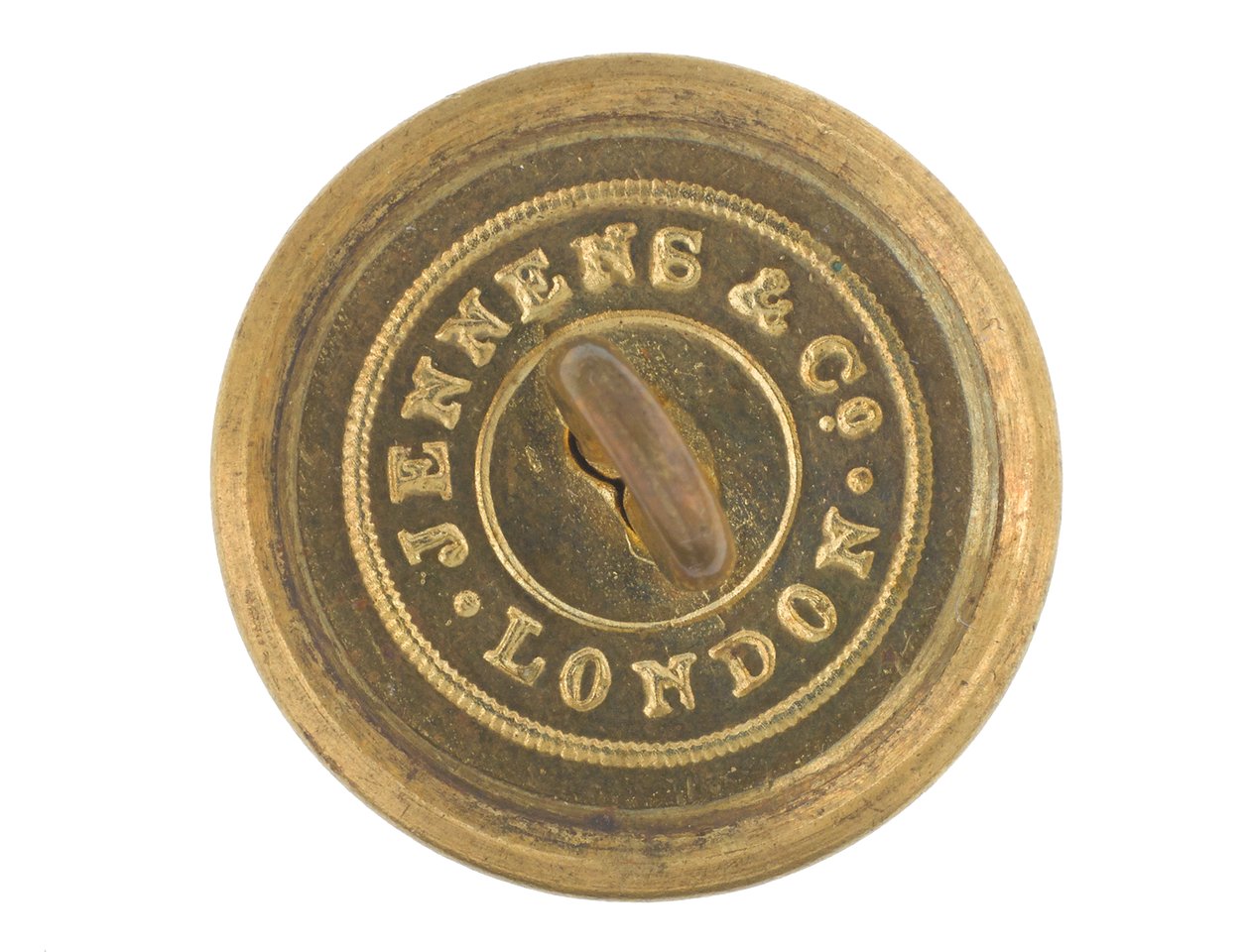 Button, 9. bengáli lándzsás ezred, 1901 előtt alkotó: English School