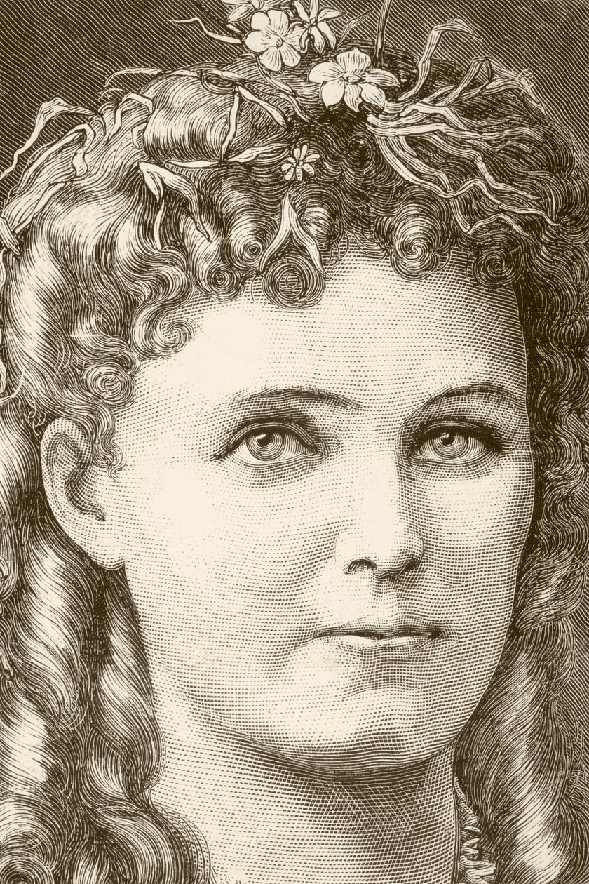 Christina Nilsson (litho) alkotó: English School