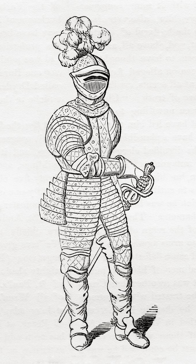 Cuirassier alkotó: English School