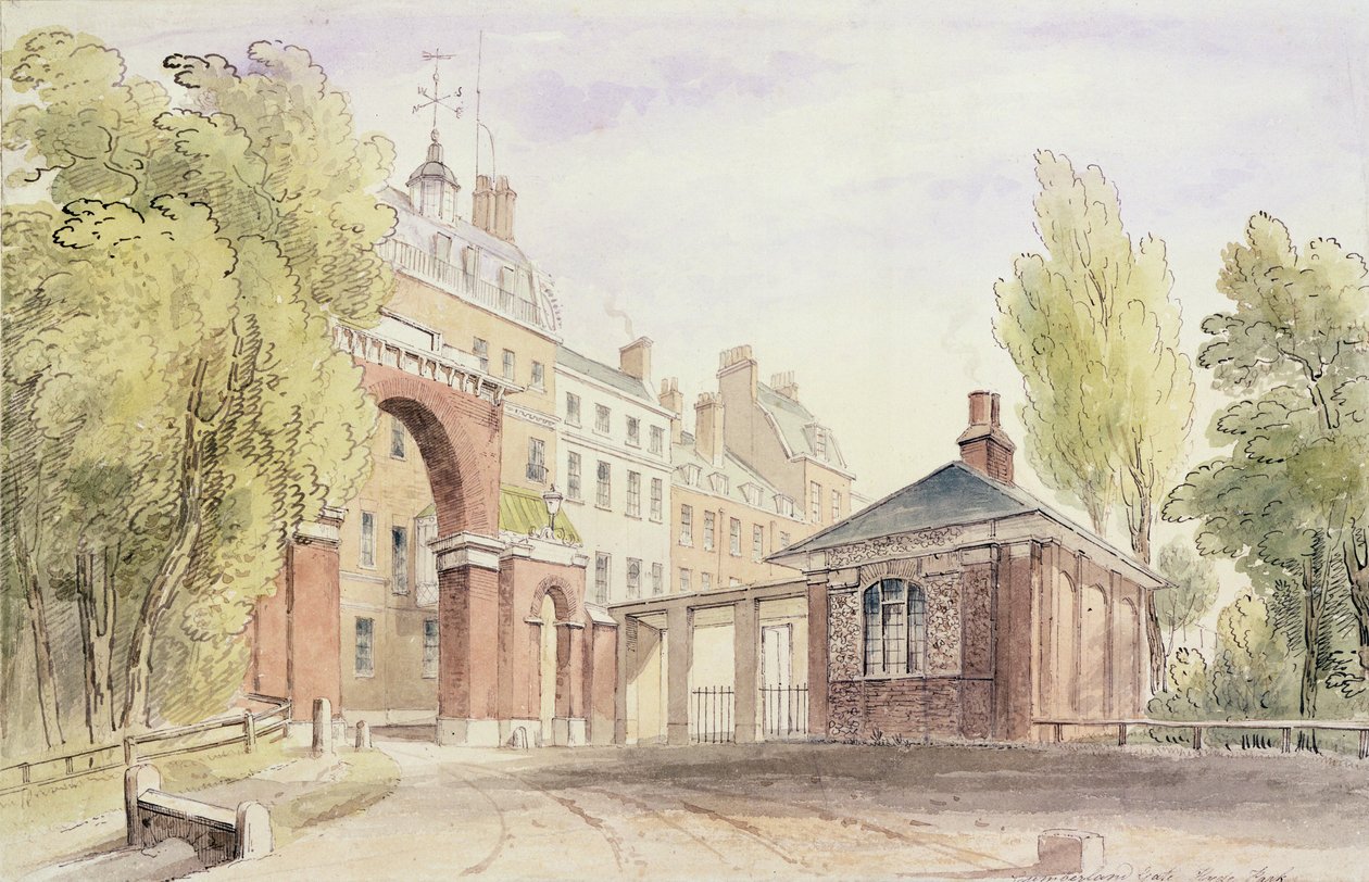 Cumberland Gate, Hyde Park alkotó: English School
