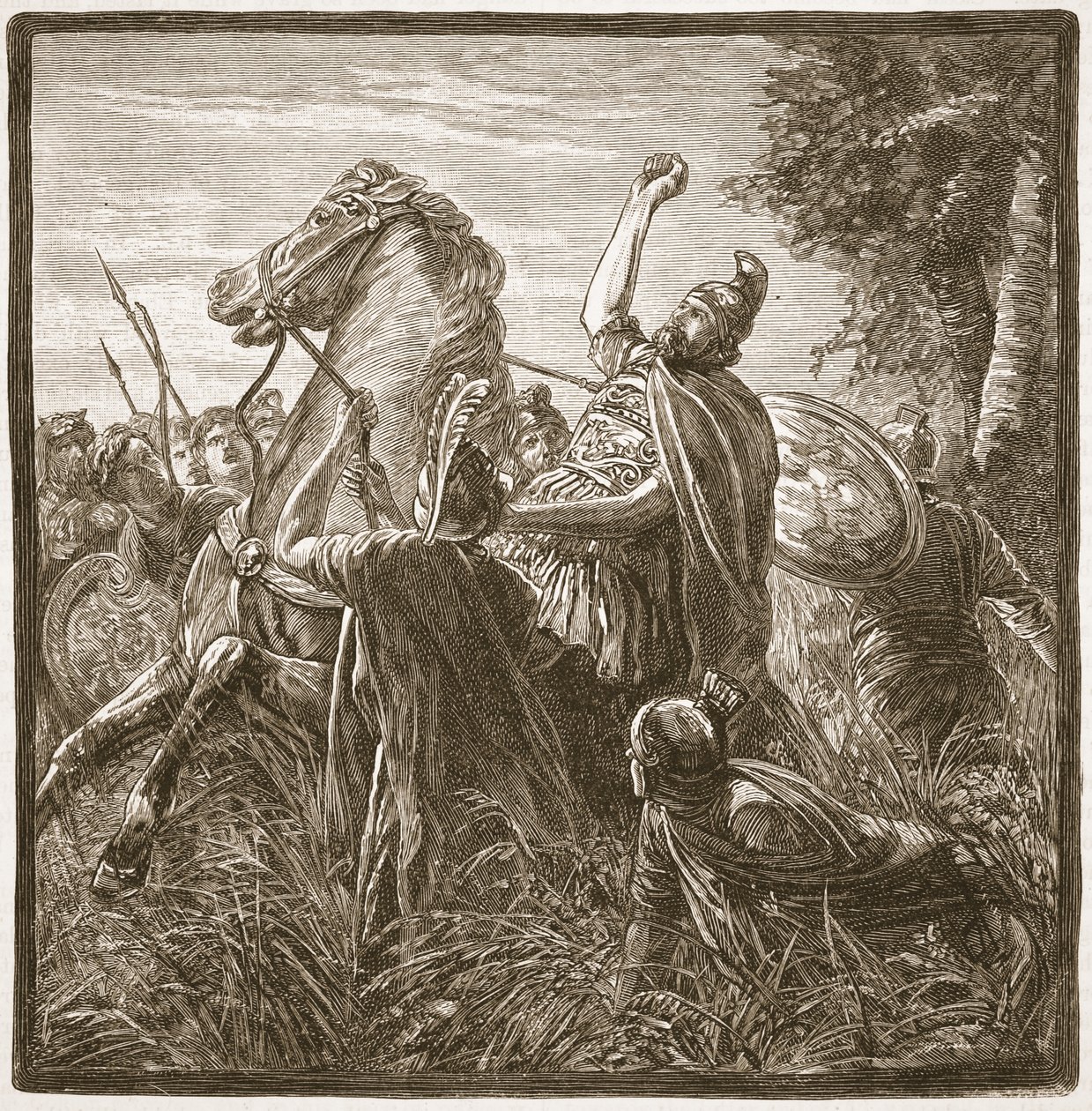 Crassus halála alkotó: English School