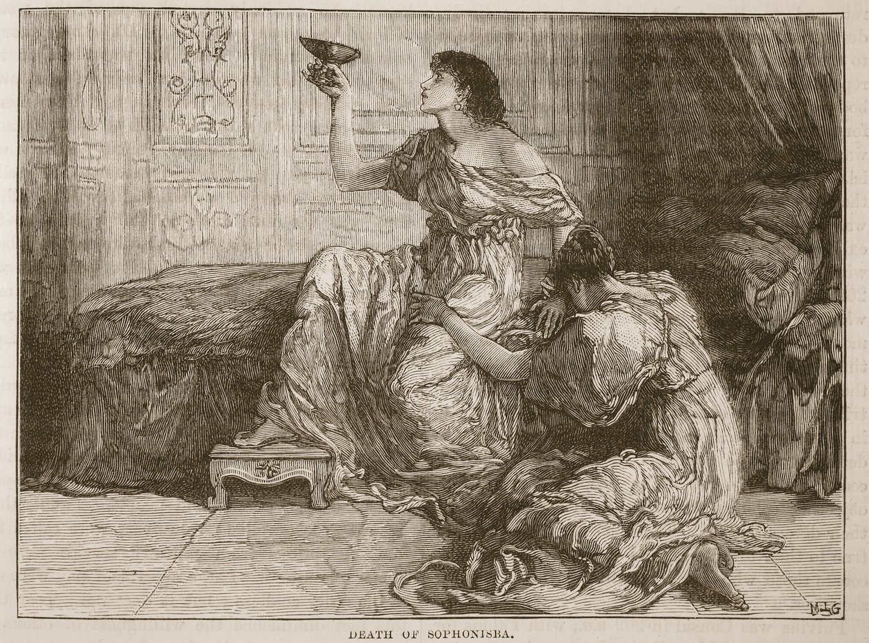 Sophonisba halála alkotó: English School