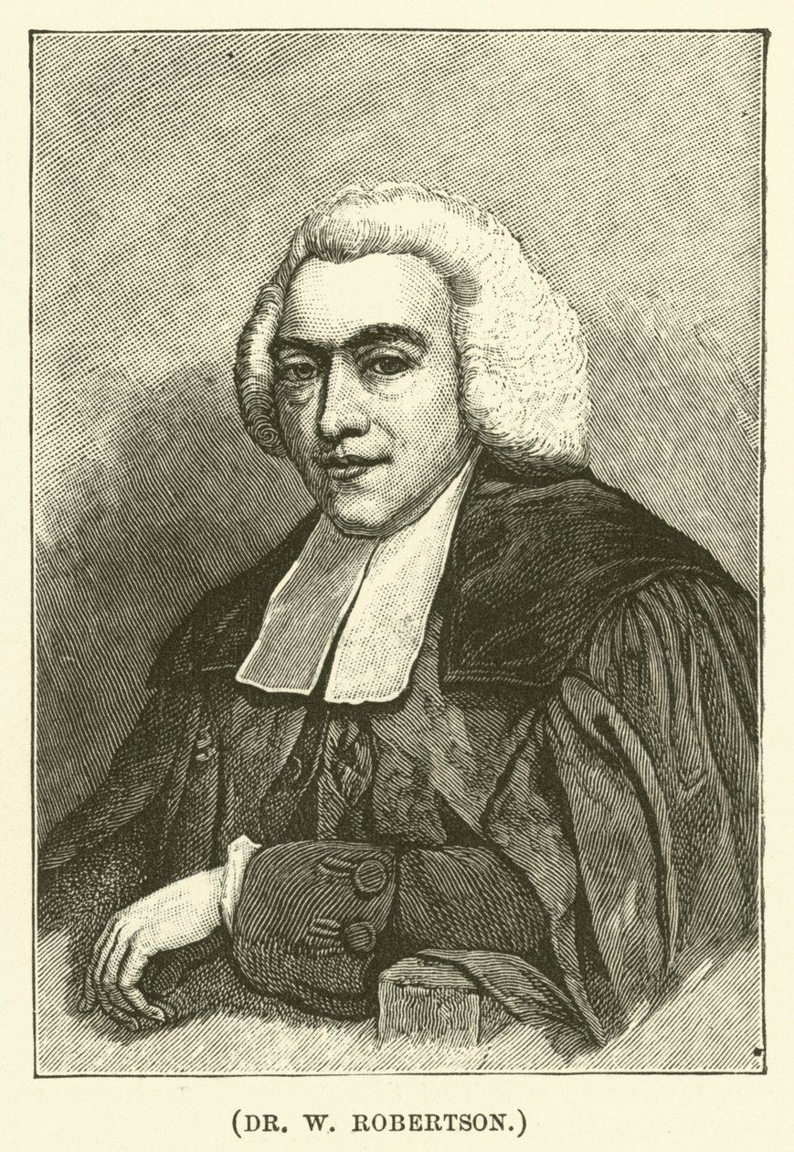 Dr. W Robertson (metszet) alkotó: English School