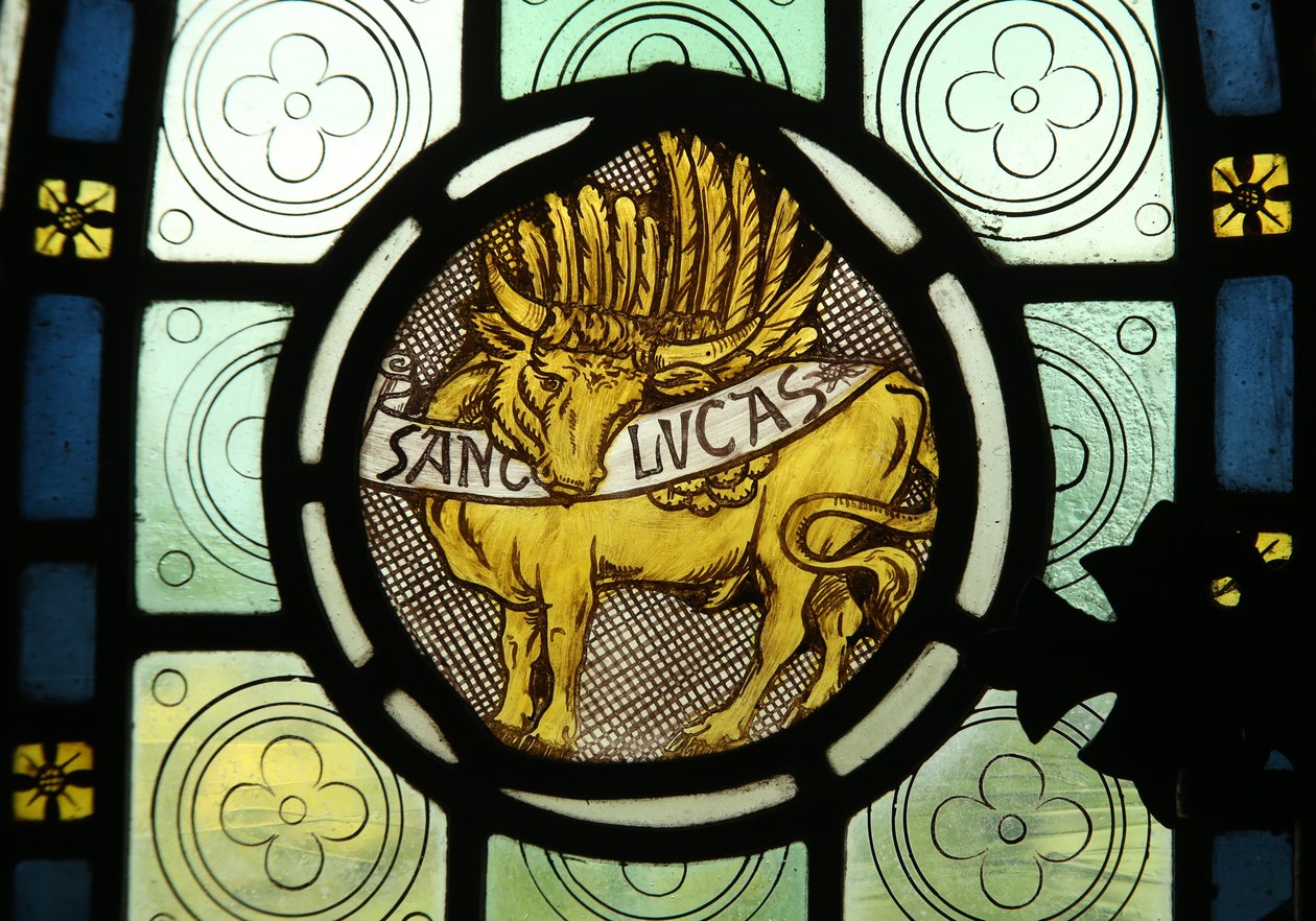 Evangélista jelképe: Szent Lukács alkotó: English School