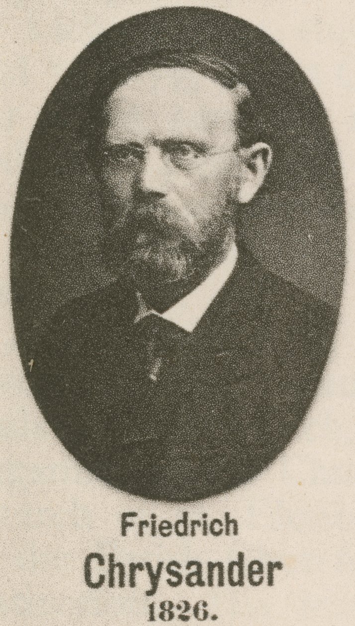 Friedrich Chrysander (metszet) alkotó: English School