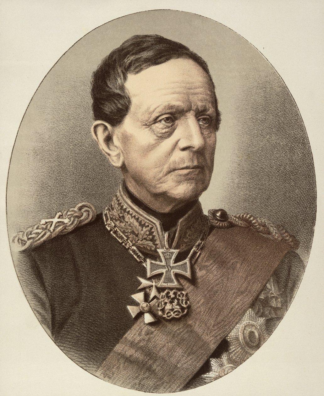 Helmuth Karl Bernhard von Moltke (1800-91) alkotó: English School