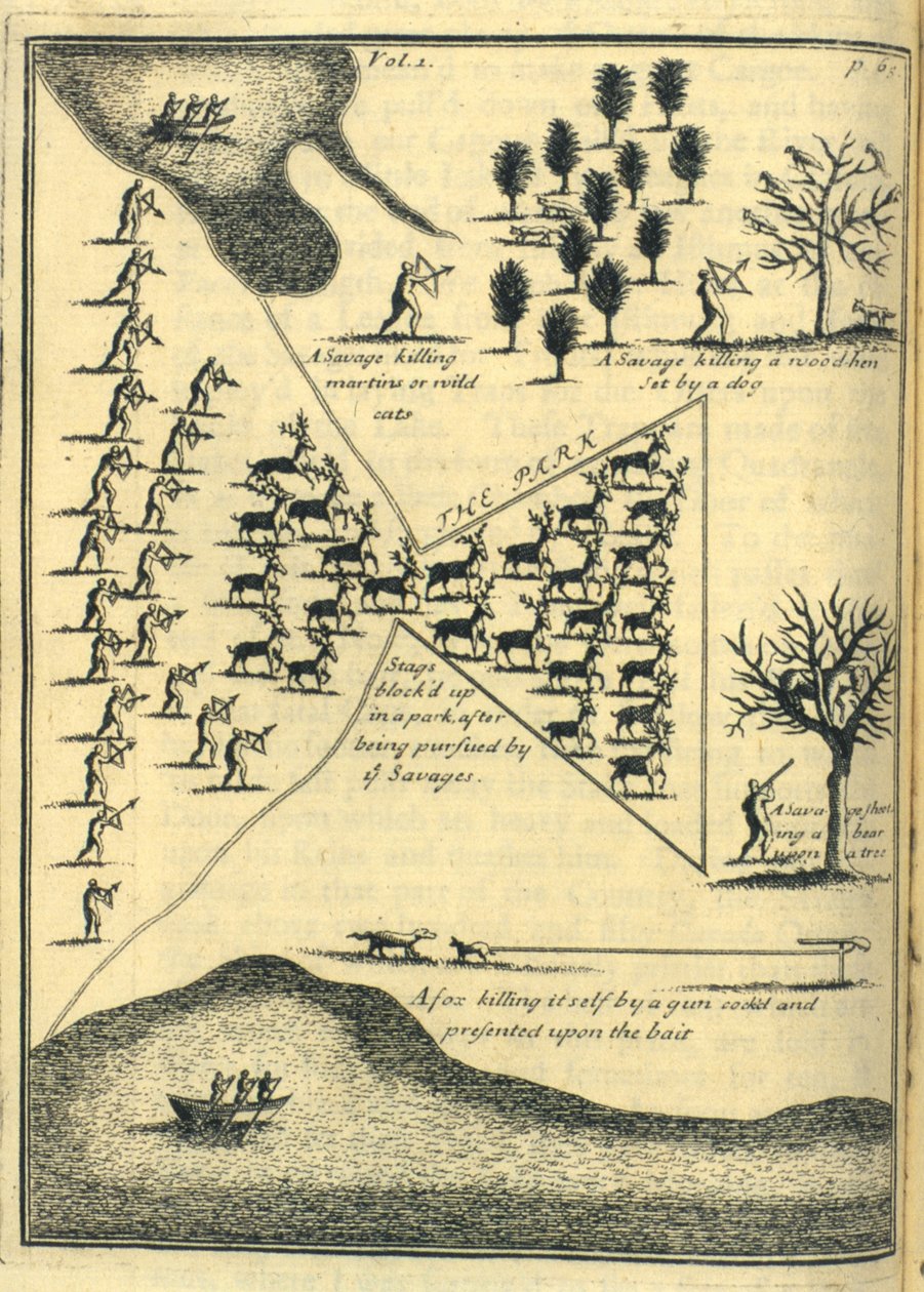 Vadászat, 1703 alkotó: English School