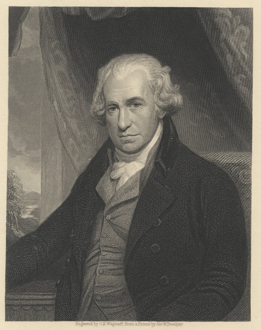 James Watt (metszet) alkotó: English School
