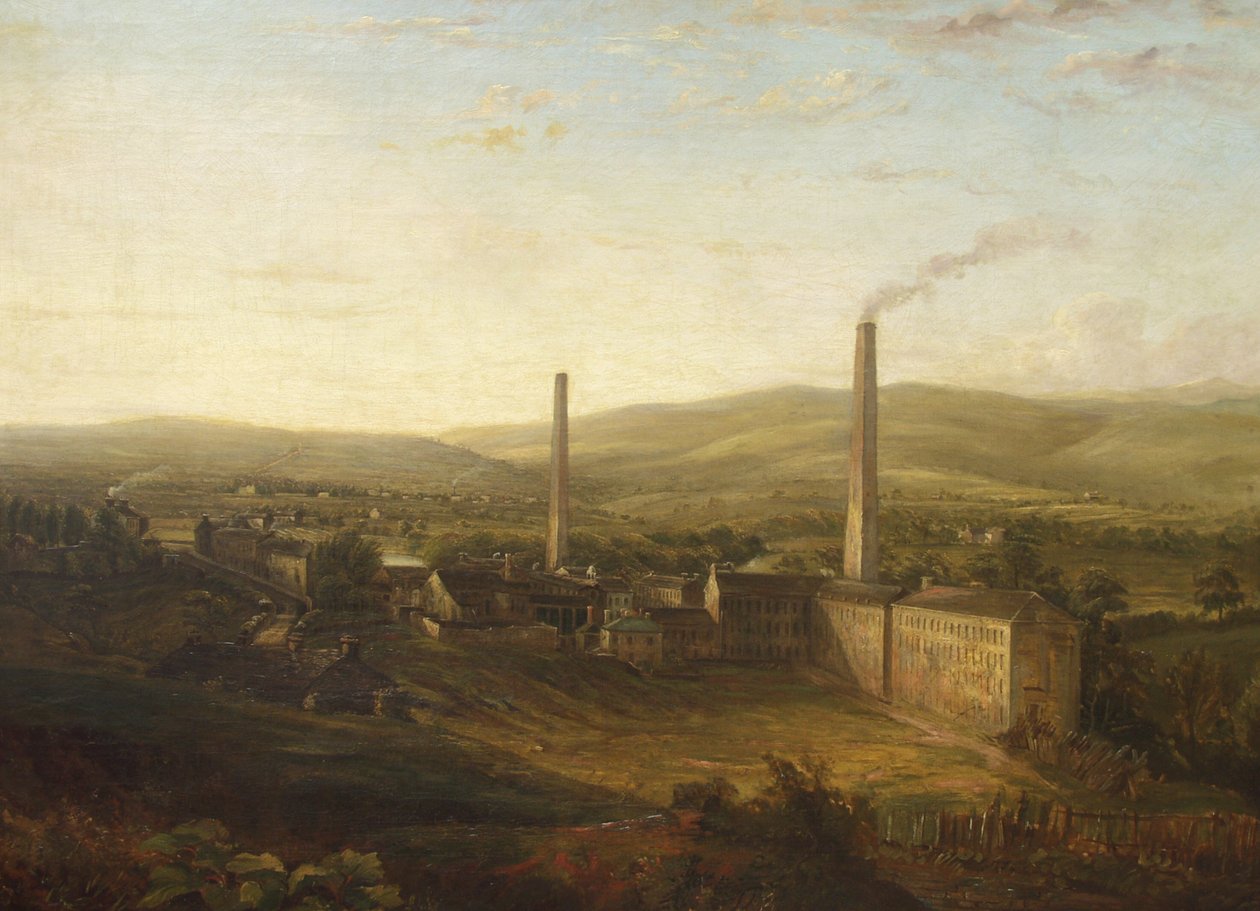 Lowerhouse Print Works, Burnley alkotó: English School