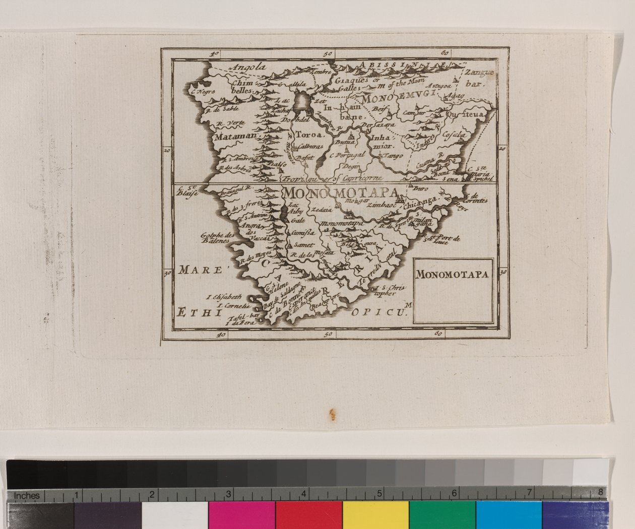 Monomotapa, 1681 alkotó: English School