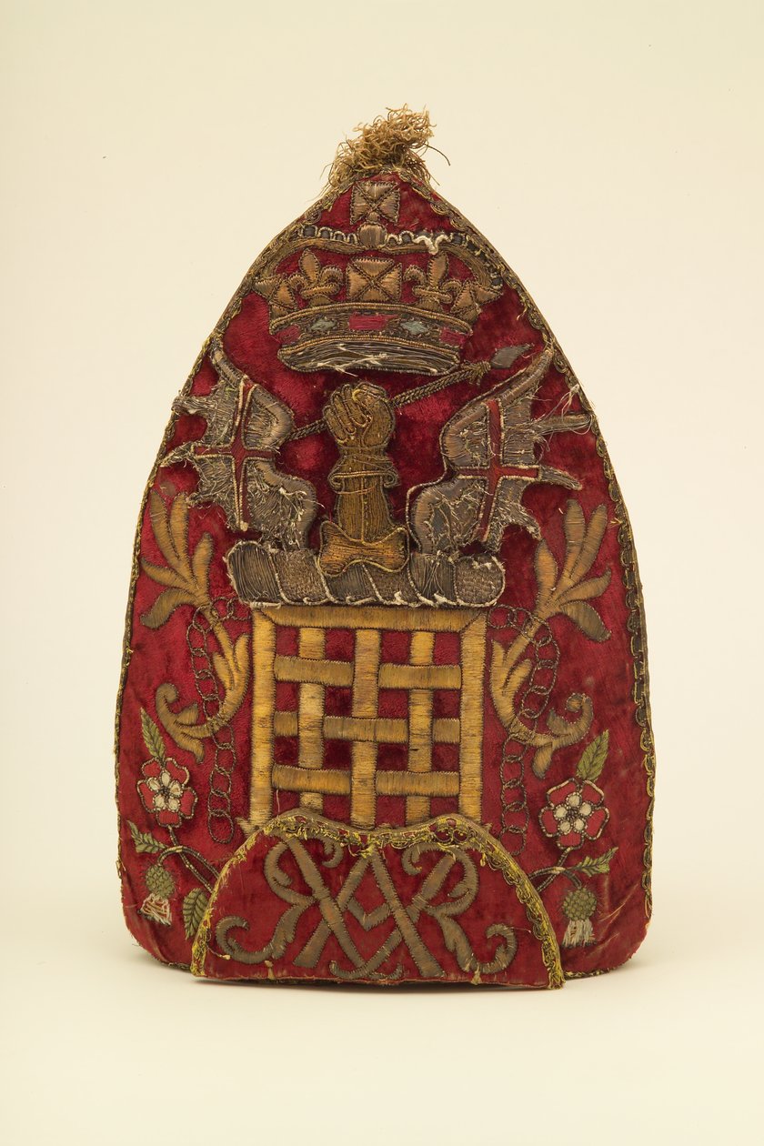 Tiszti gránátos sapka, 1708 körül alkotó: English School