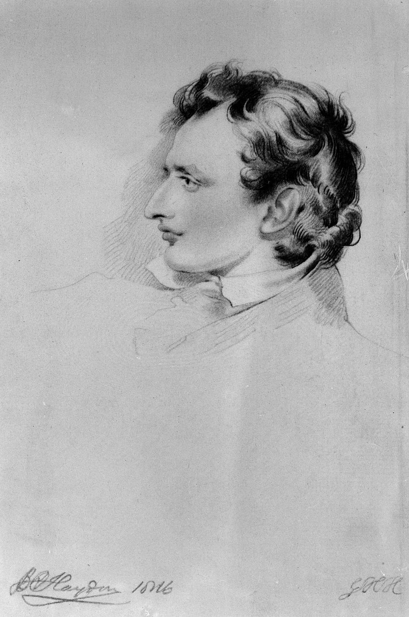 Benjamin Robert Haydon portréja alkotó: English School