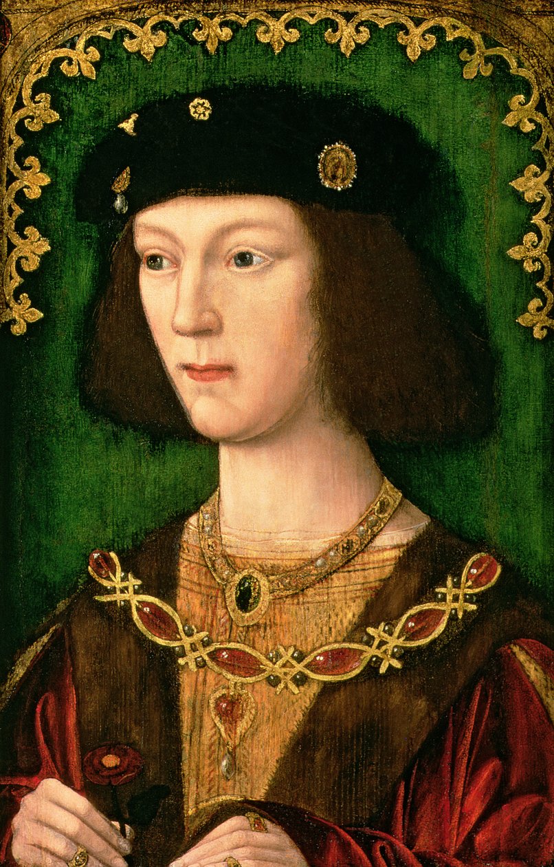 VIII. Henrik (1491-1547) portréja, 1509 körül alkotó: English School