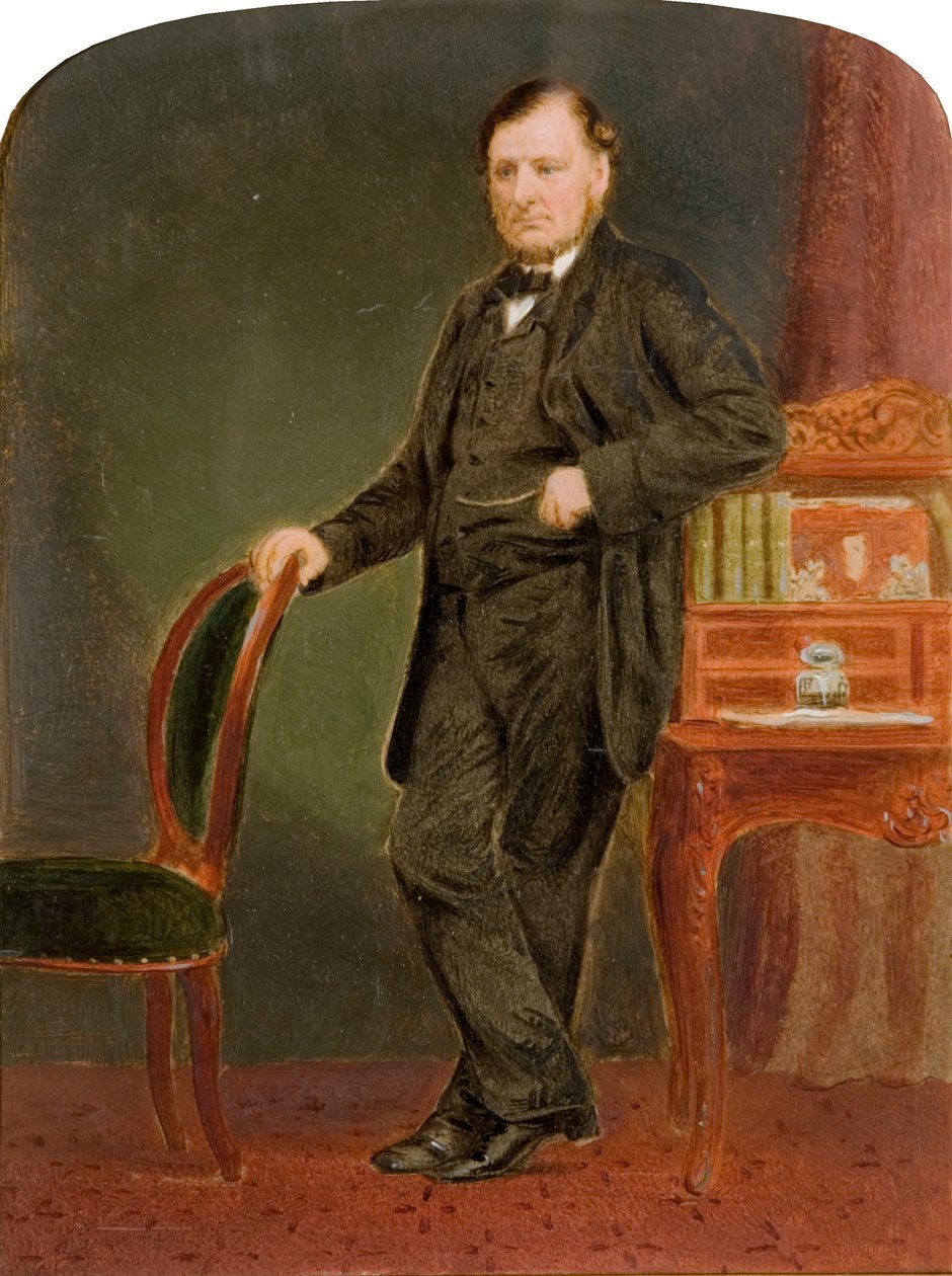 John Abbot Esq portréja. alkotó: English School