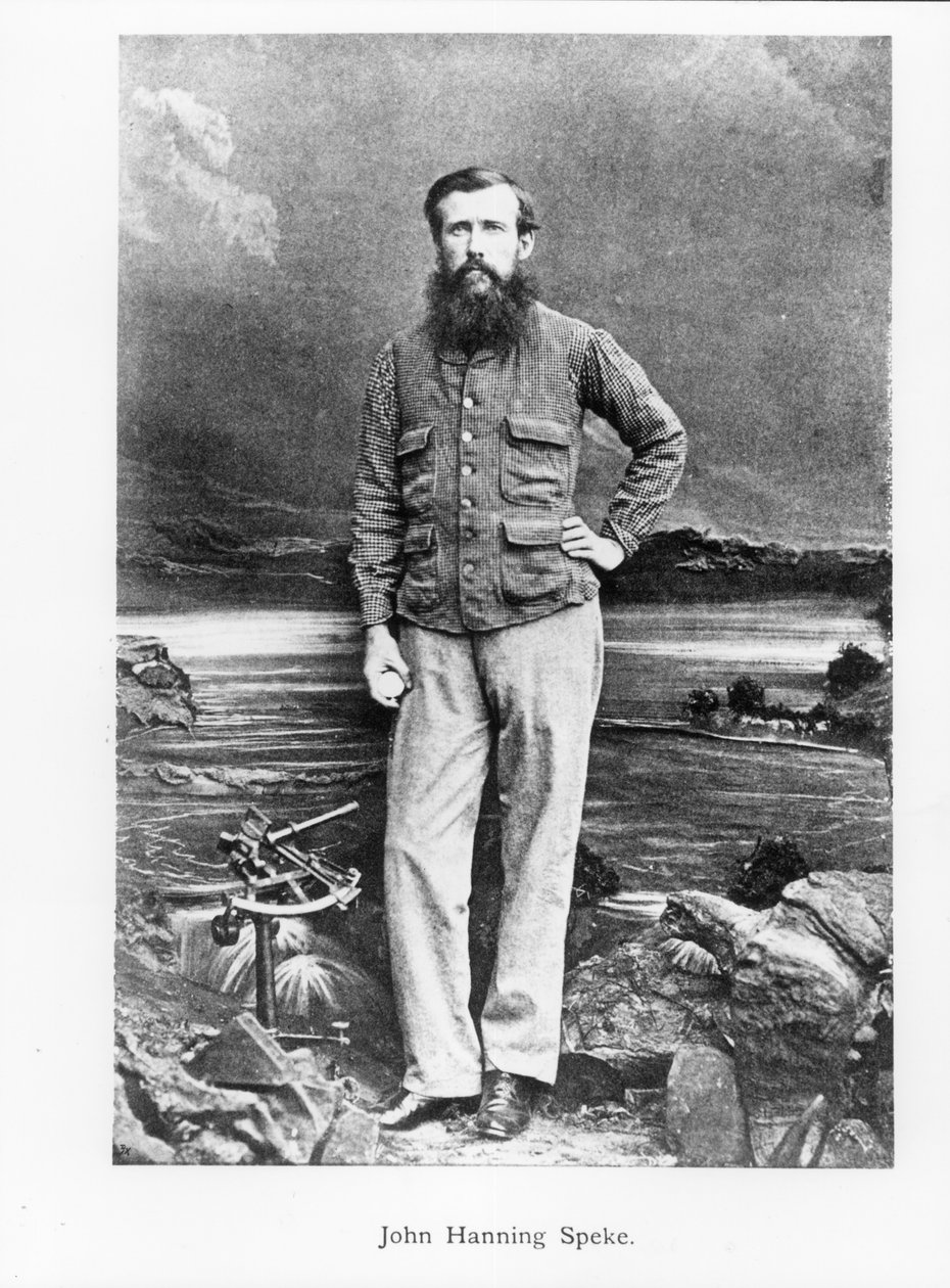John Hanning Speke (1827-64) portréja alkotó: English School