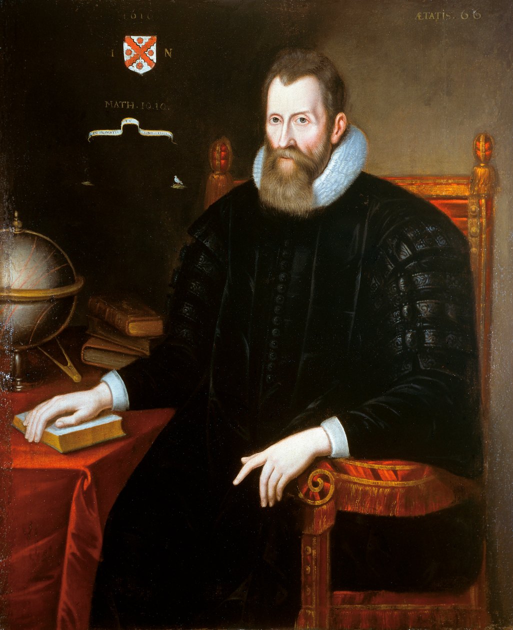 John Napier portréja alkotó: English School