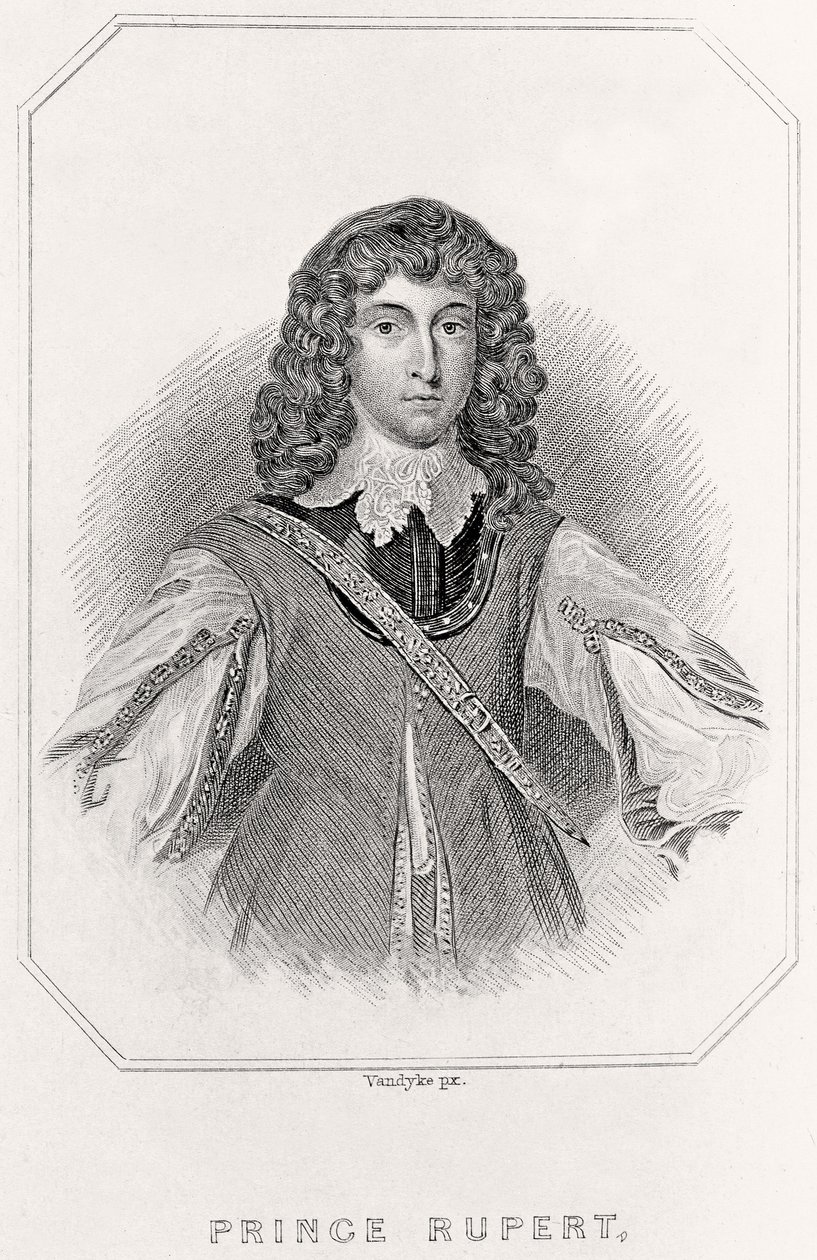Rupert herceg portréja, 1835 alkotó: English School