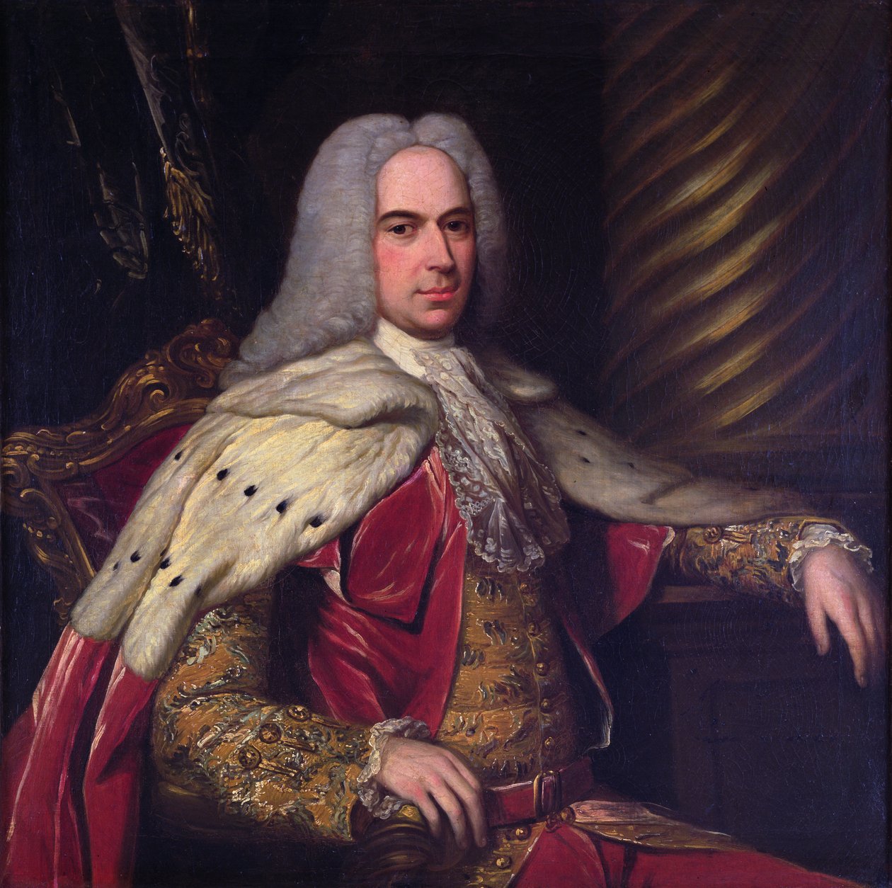 Thomas, Gage 1. vikomt portréja alkotó: English School