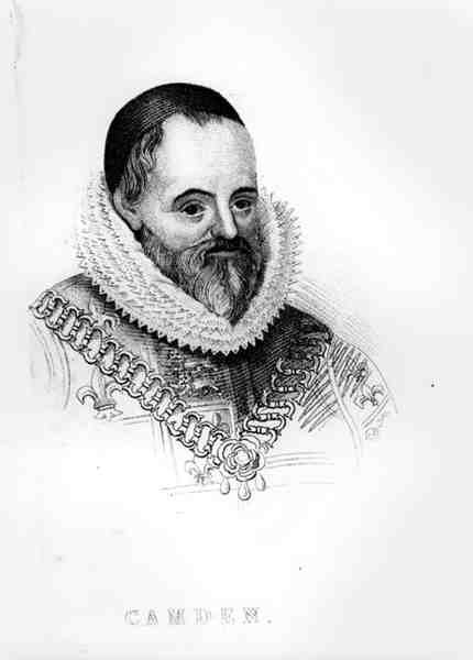 William Camden (1551-1623) portréja alkotó: English School