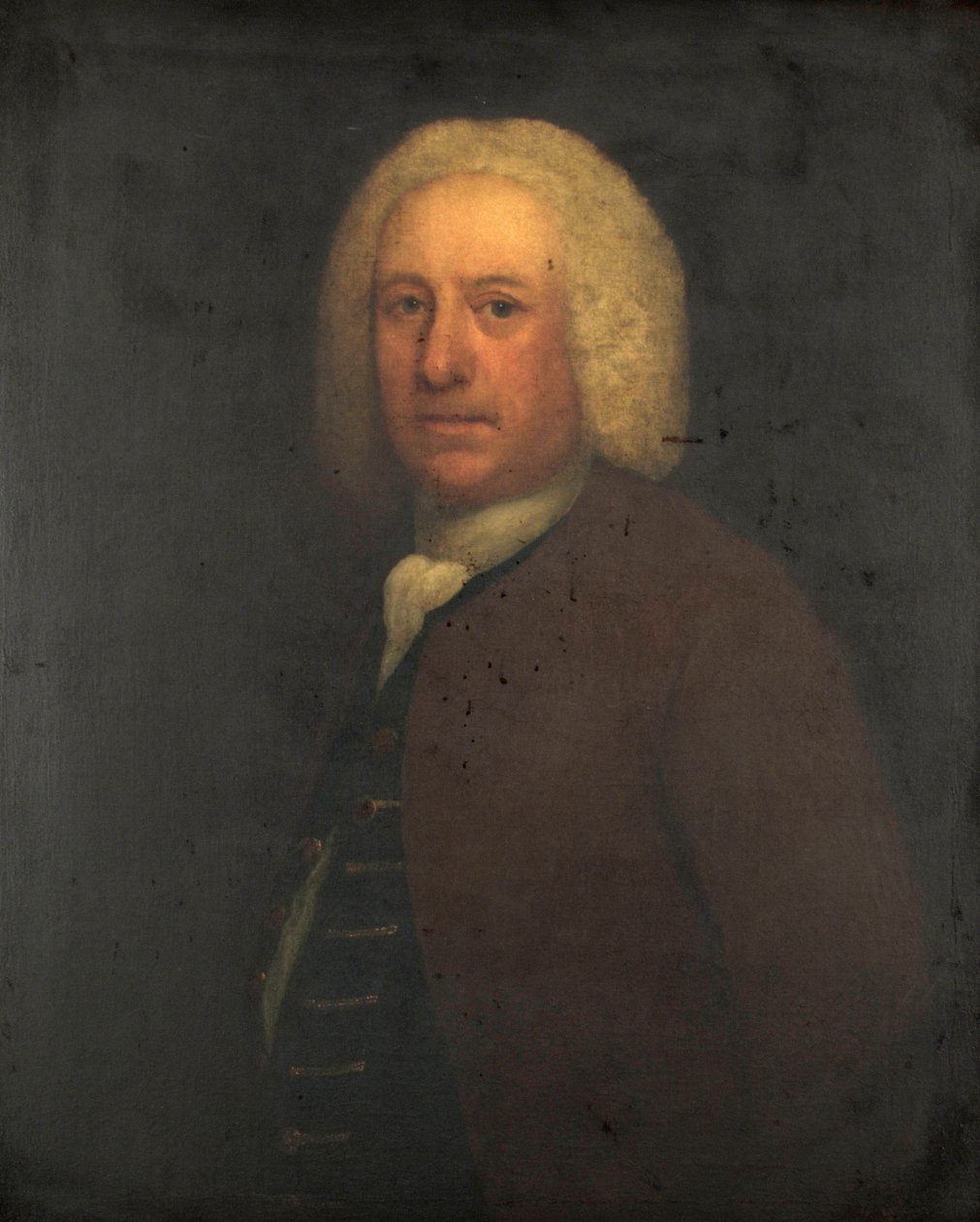 Egy úriember portréja alkotó: English School