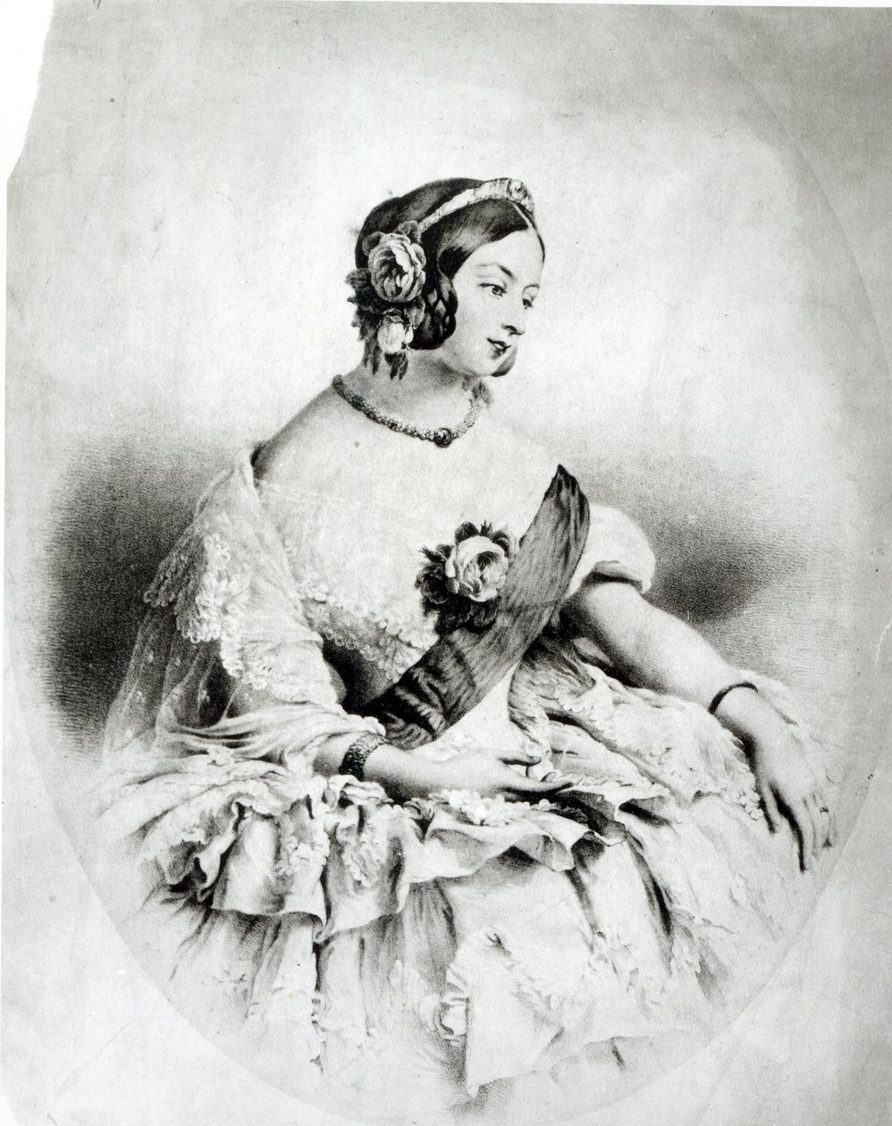 Viktória királynő (1819-1901) alkotó: English School