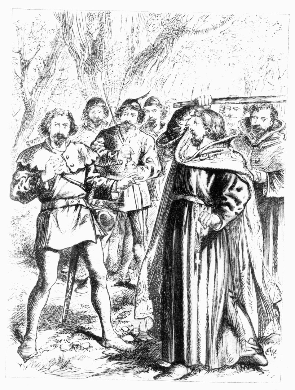 Robin Hood és I. Richárd király (1157-99) alkotó: English School