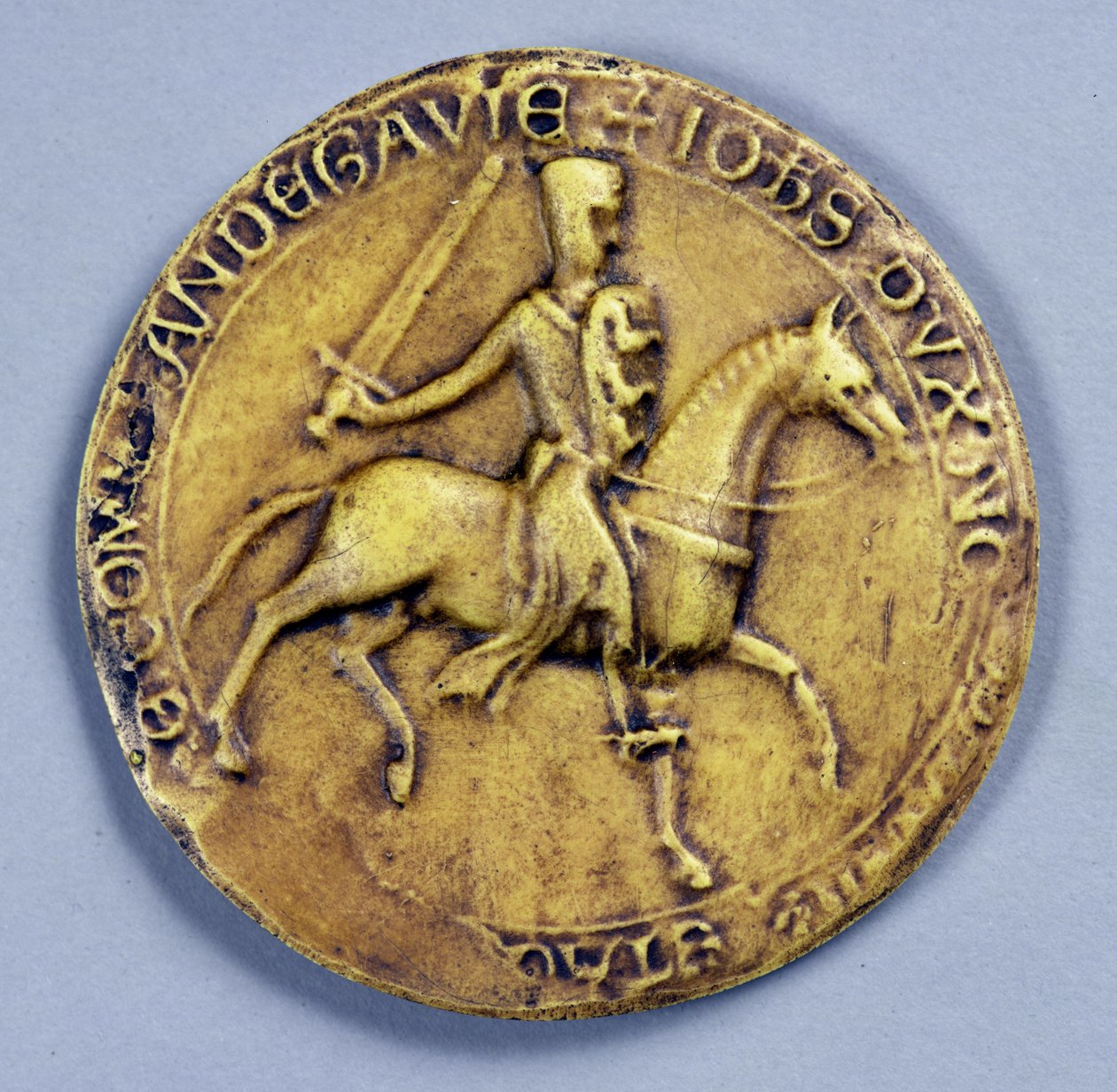János király (1167-1216) pecsétje 1200 alkotó: English School