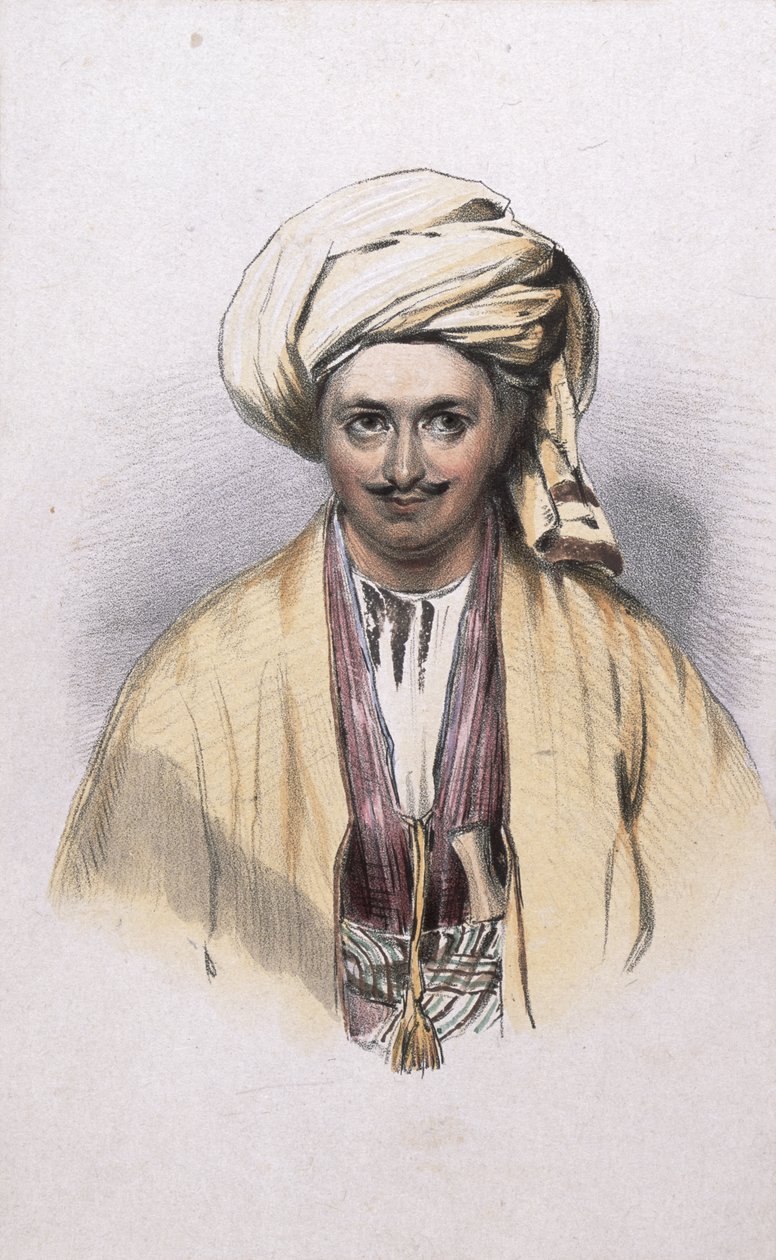 Sir Alexander Burnes (1805-41) alkotó: English School