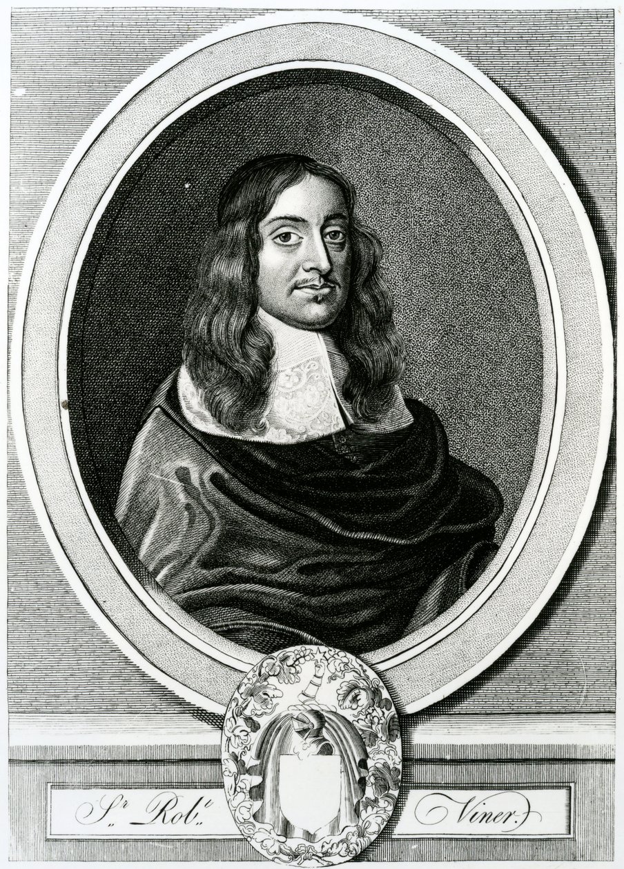 Sir Robert Vyner, 1. báró (1631-88) alkotó: English School
