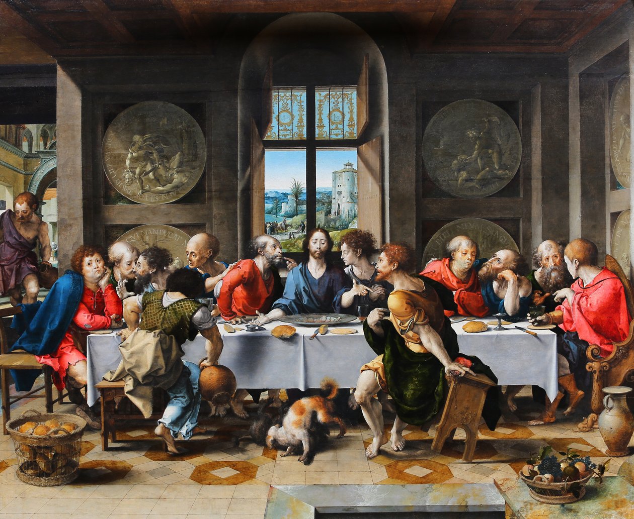 Az utolsó vacsora alkotó: English School