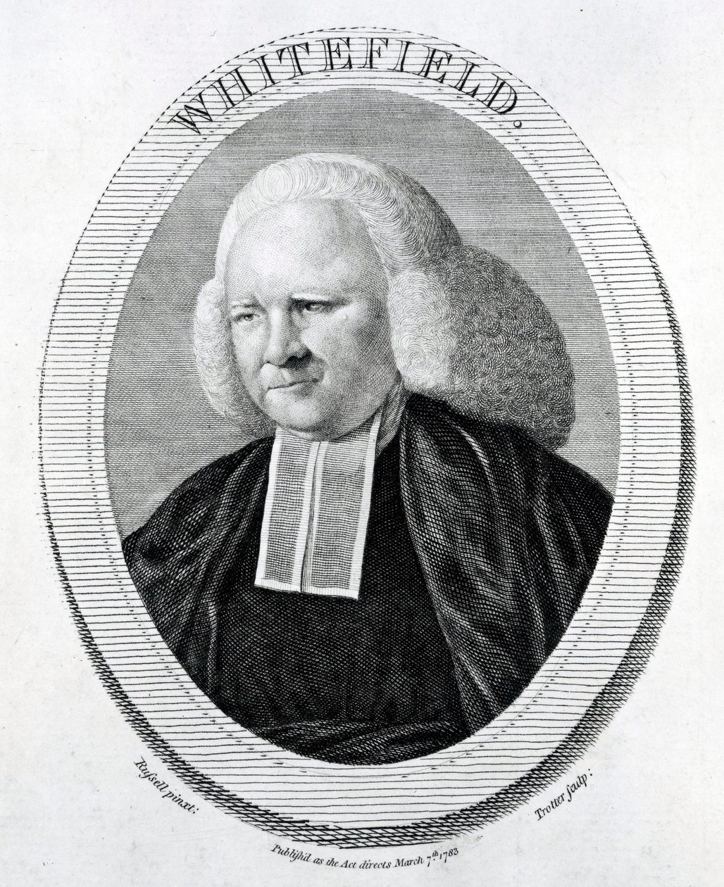 Whitefield, Trotter által Russell nyomán metszett, 1783 alkotó: English School