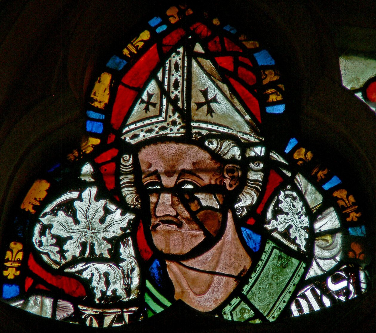 St Wulfstant ábrázoló s-2 ablak alkotó: English School