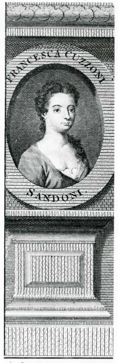 Francesca Cuzzoni (1696-1778) alkotó: Enoch Seeman