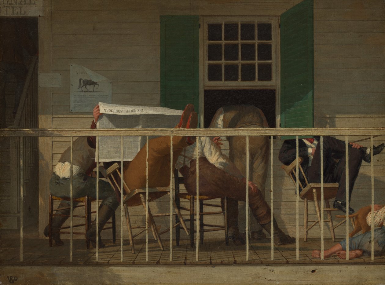 Az igazi amerikai, kb. 1874. alkotó: Enoch Wood Perry