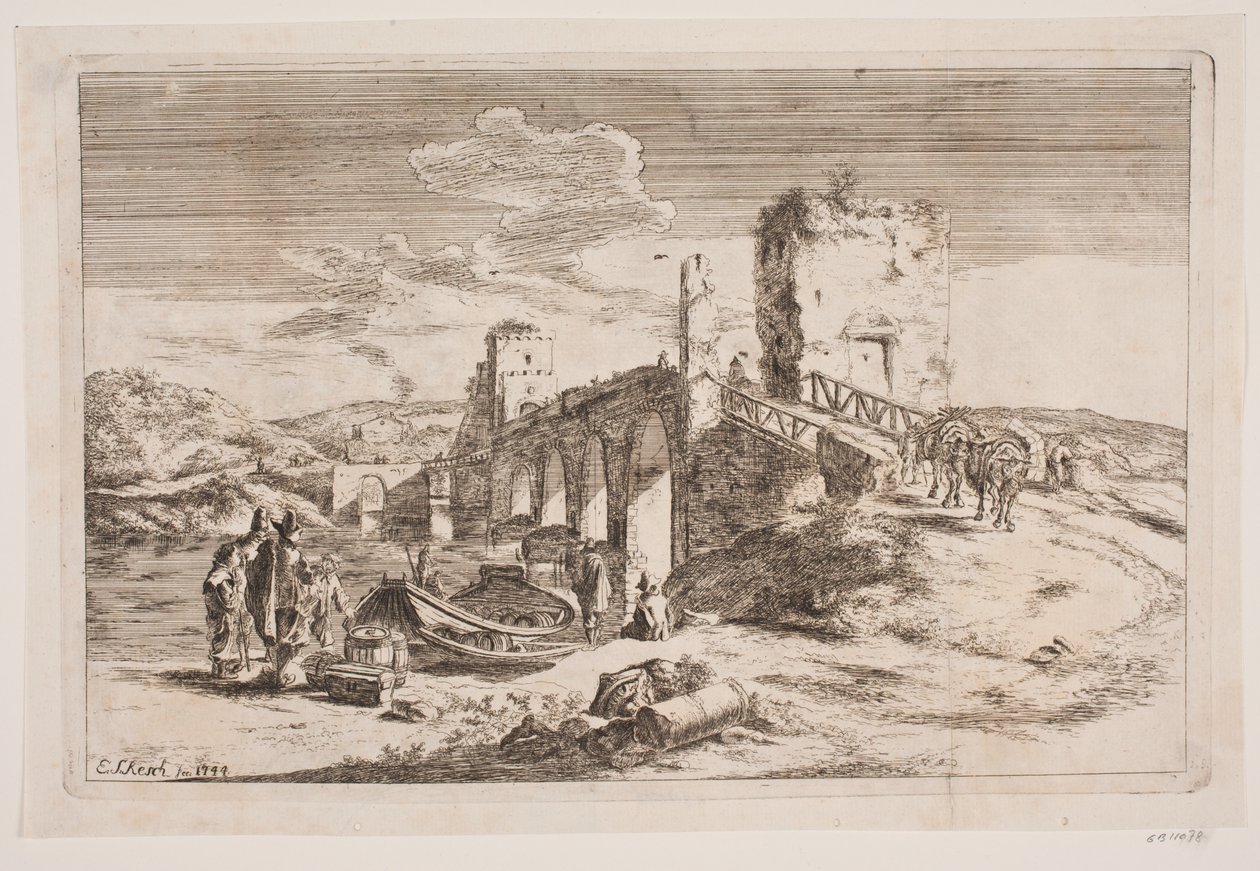 Milvi híd alkotó: Erasmus Sigismund Resch