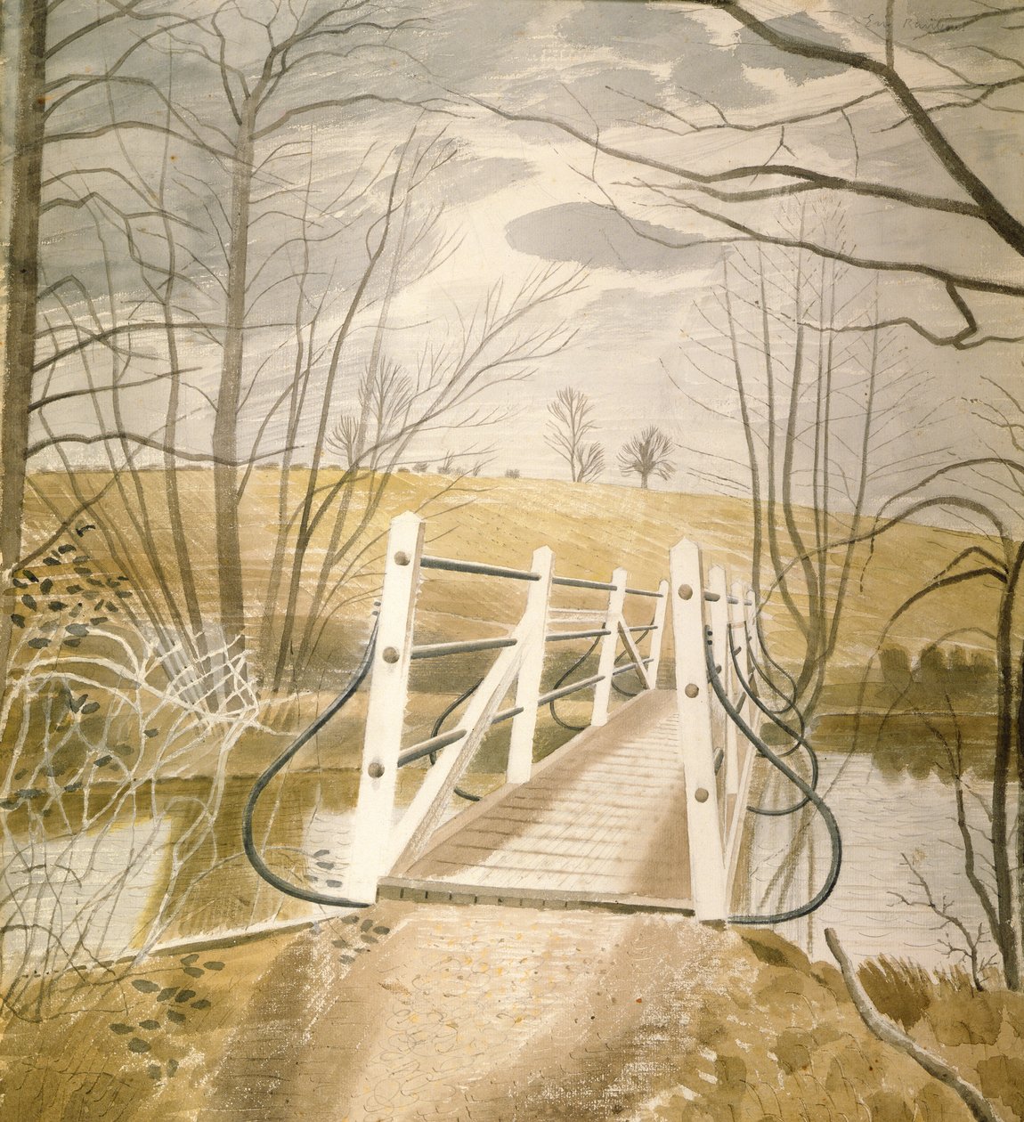 Ironbridge Ewenbridge-ben alkotó: Eric Ravilious