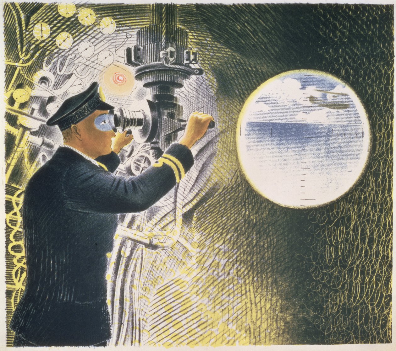 Tengeralattjáró alkotó: Eric Ravilious