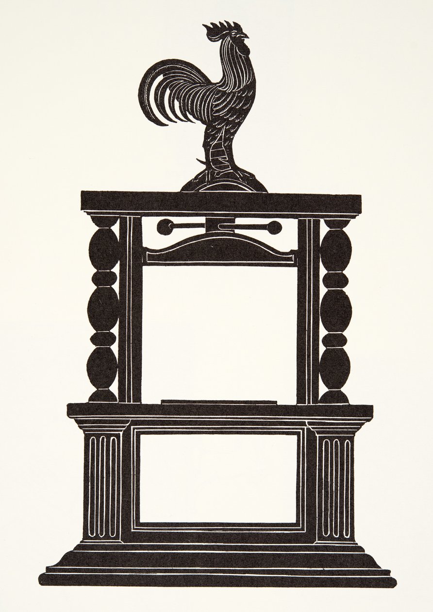 Kakas és a nyomda alkotó: Eric Gill